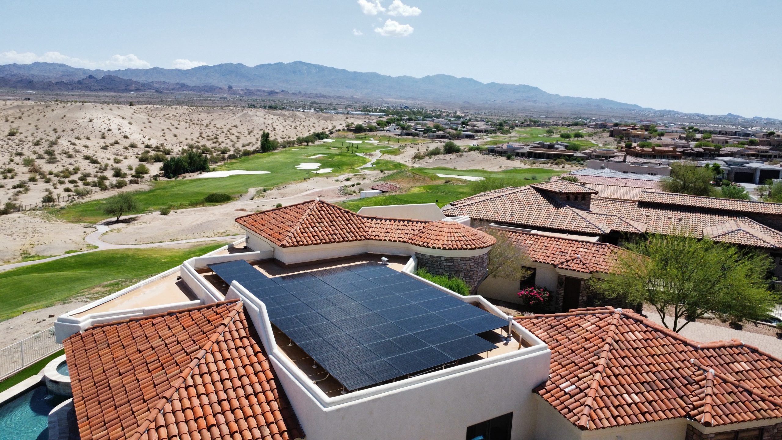 Residential solar installation - 1698 E Tradition Drive